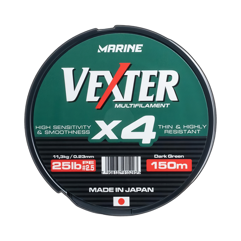 Hilo de Pesca Marine Vexter 18.1 KG 0.29MM 300M Verde