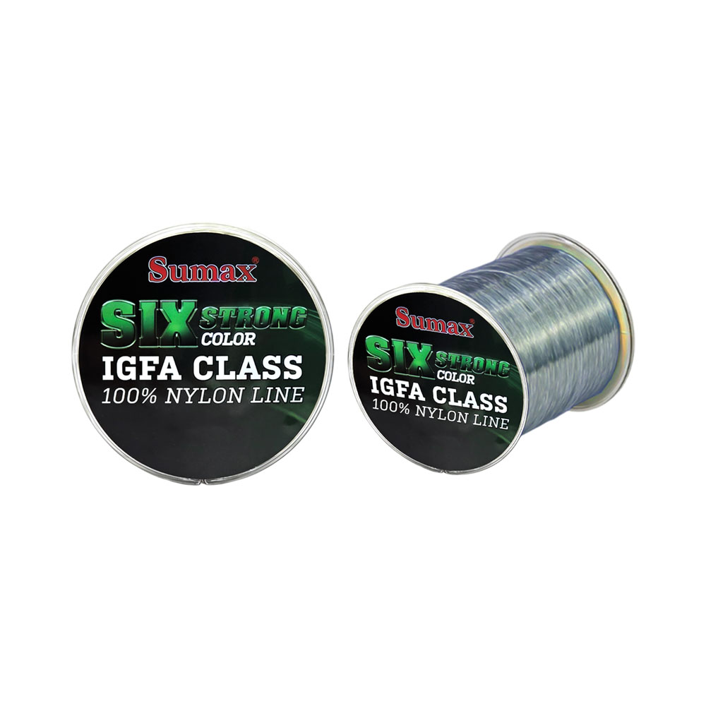 Linha de Pesca Sumax Six Strong Monofilamento 31,7KG 0,60MM 400M Azul