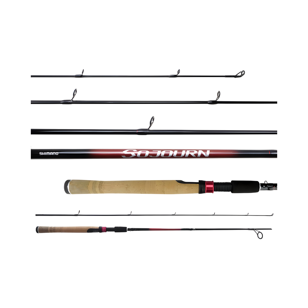 Vara para Molinete Shimano Sojourn SJS66M2B 6-14LB 1,98M 2 Partes