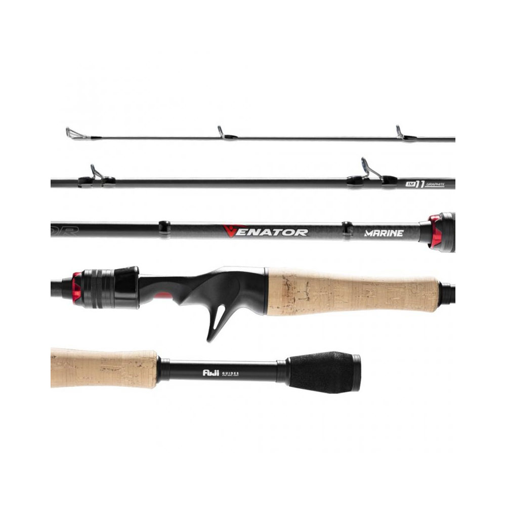 Vara para Carretilha Marine Sports Venator VNT-C661MHF 20-25LB 1.98M