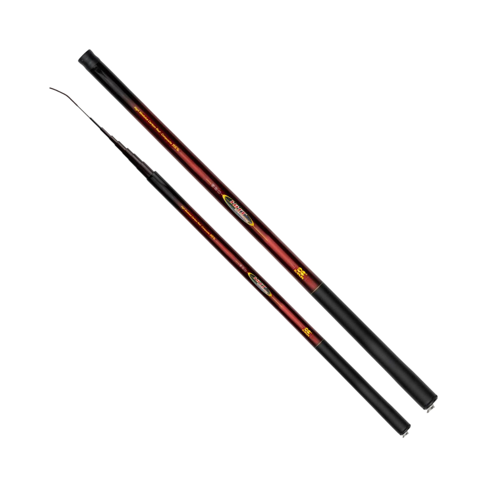 Vara Telescópica Maruri Carbon Hxt 400 0,10-0,35LB 4M 8 Partes