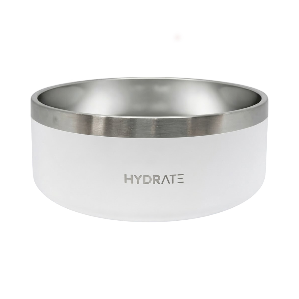Prato para Animais de Estimação Hydrate Petbowl 710ML Branco