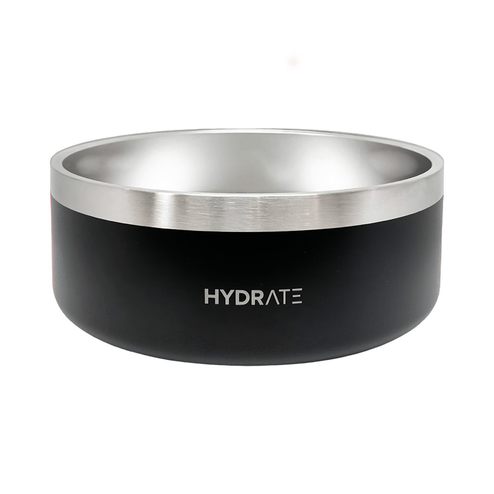 Prato para Animais de Estimação Hydrate Petbowl 946ML Preto
