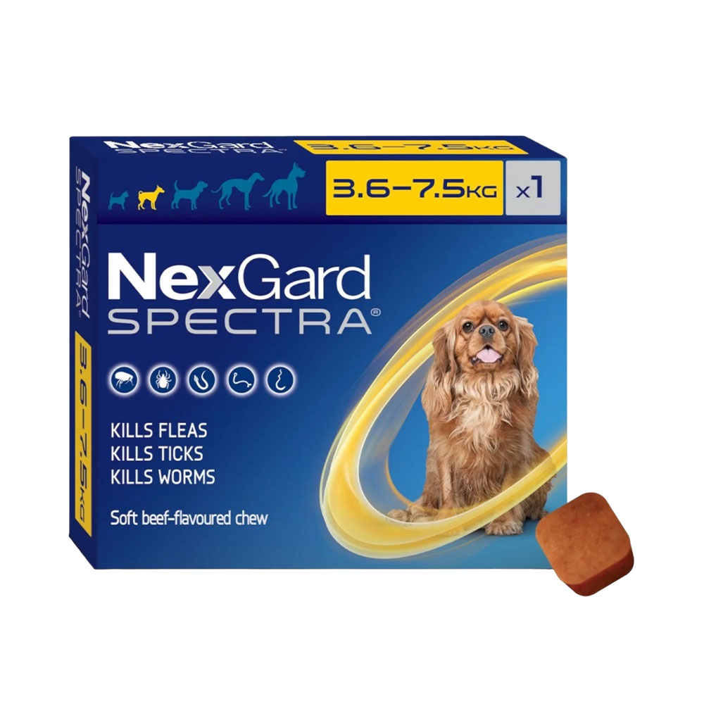Antiparasitário Nexgard Spectra 3.6-7.5KG 1 Tablete