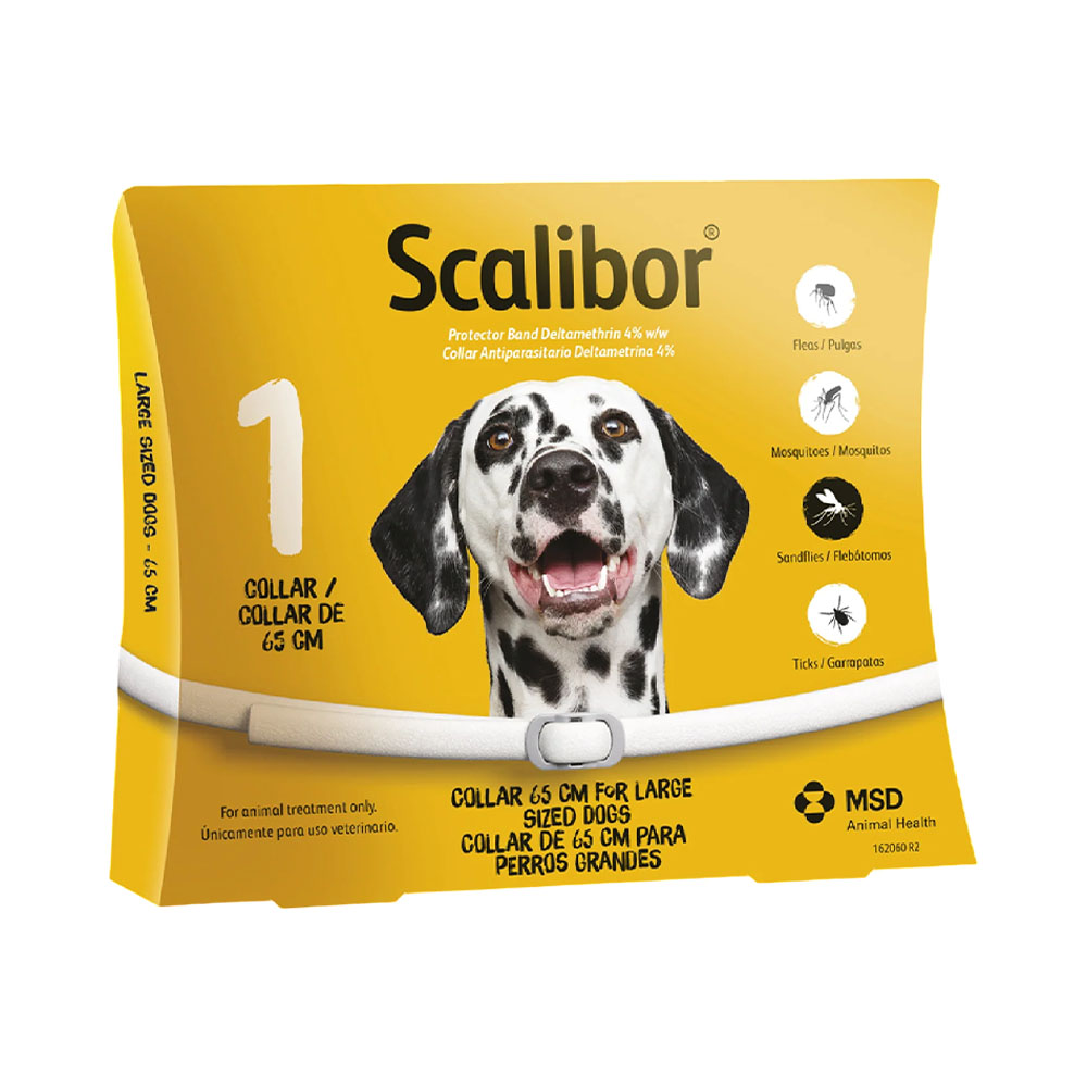 Colar Antiparasitário Scalibor 65 CM