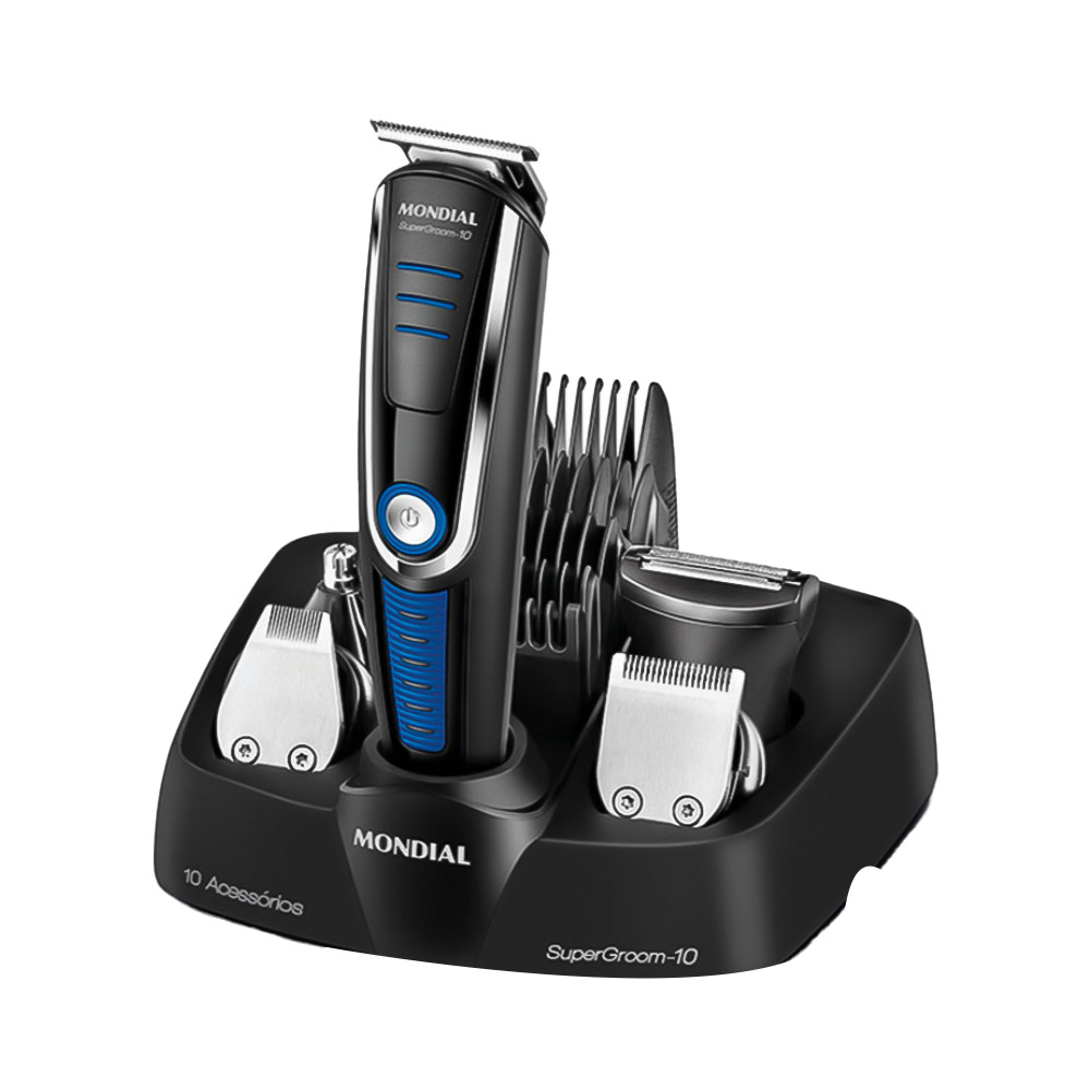 Afeitador Mondial BG-03 Super GROOM-10 Bi-voltaje