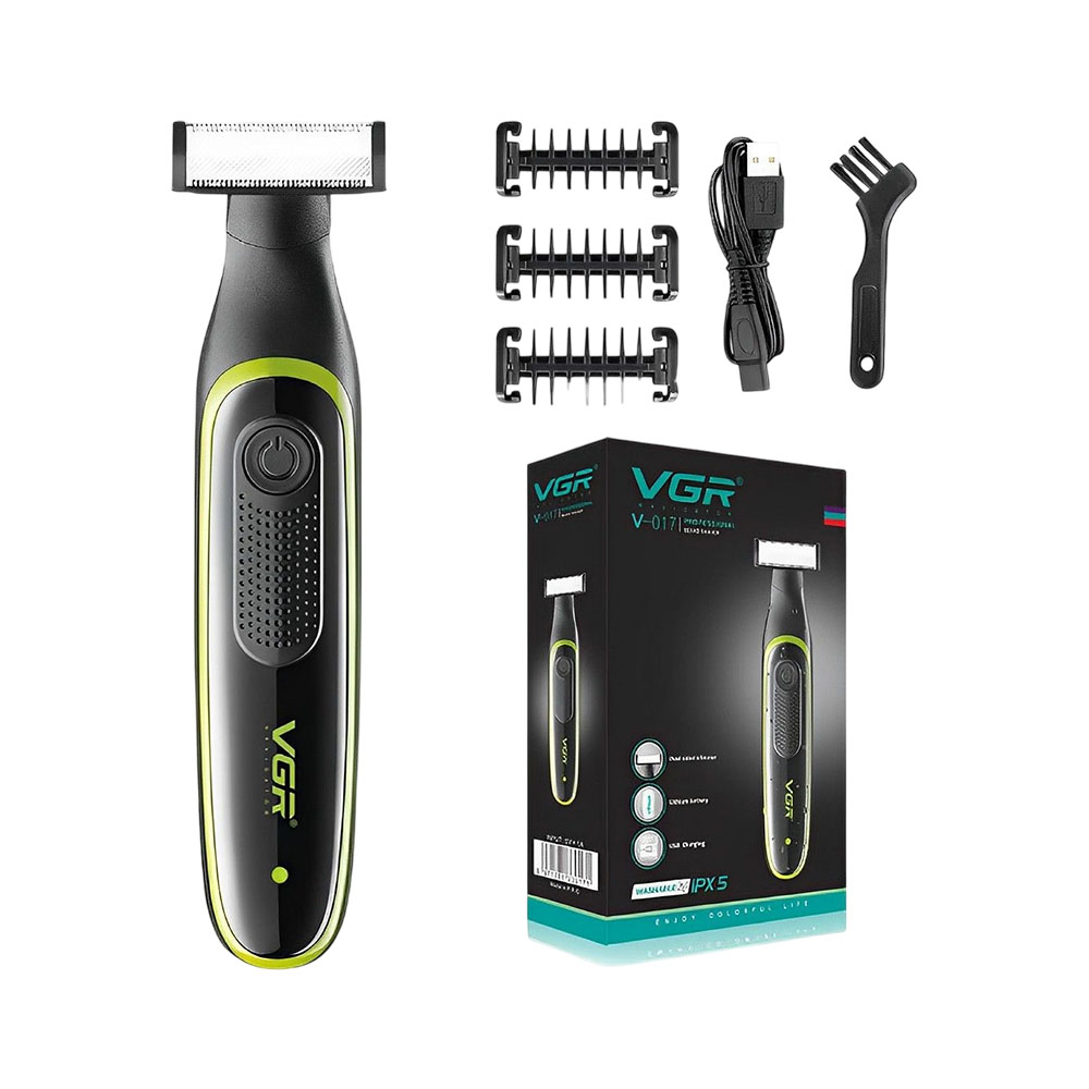 Barbeador Voyager V-017 Recarregável Black
