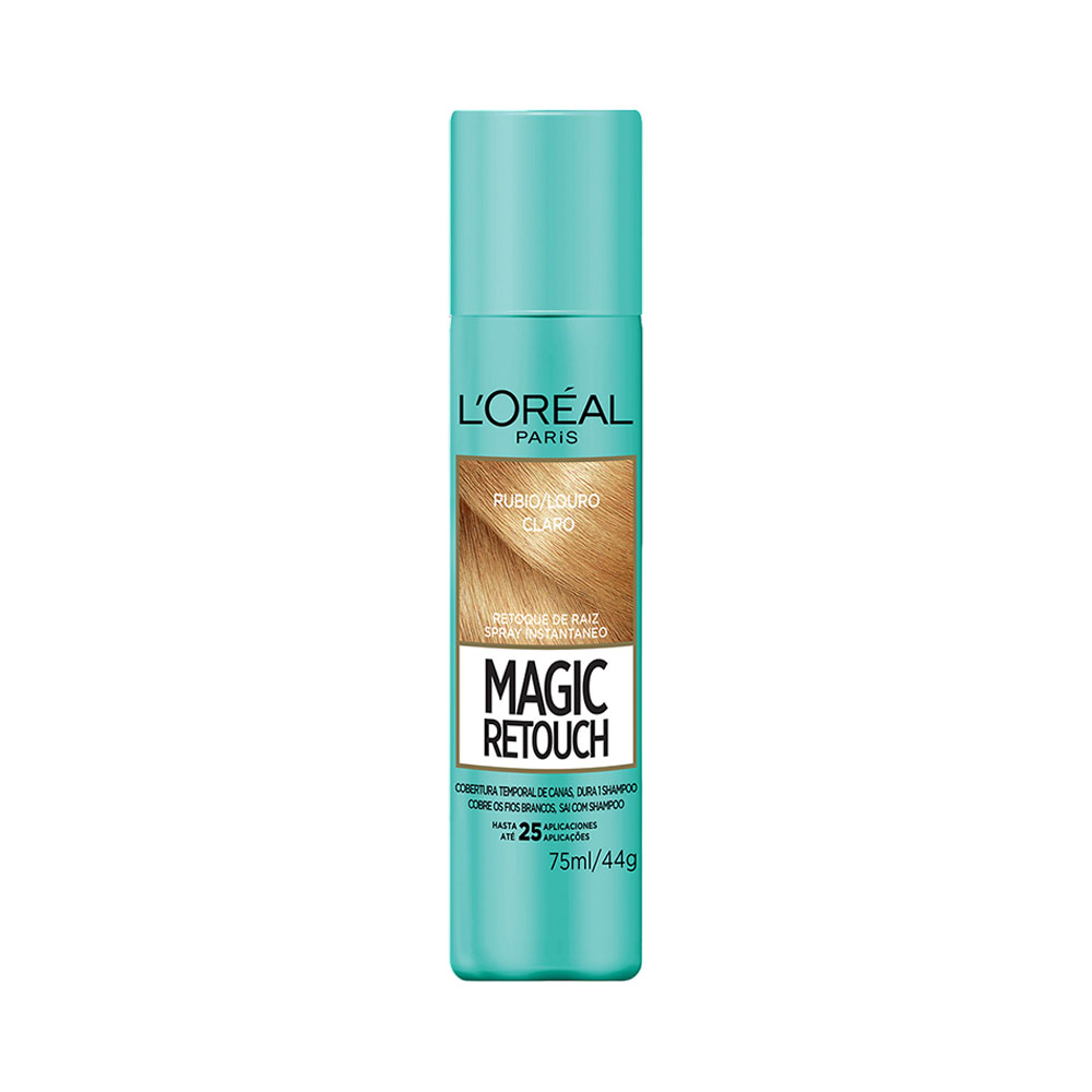 Spray de Retoque L'oréal Magic Retouch Rubio Claro 44GR