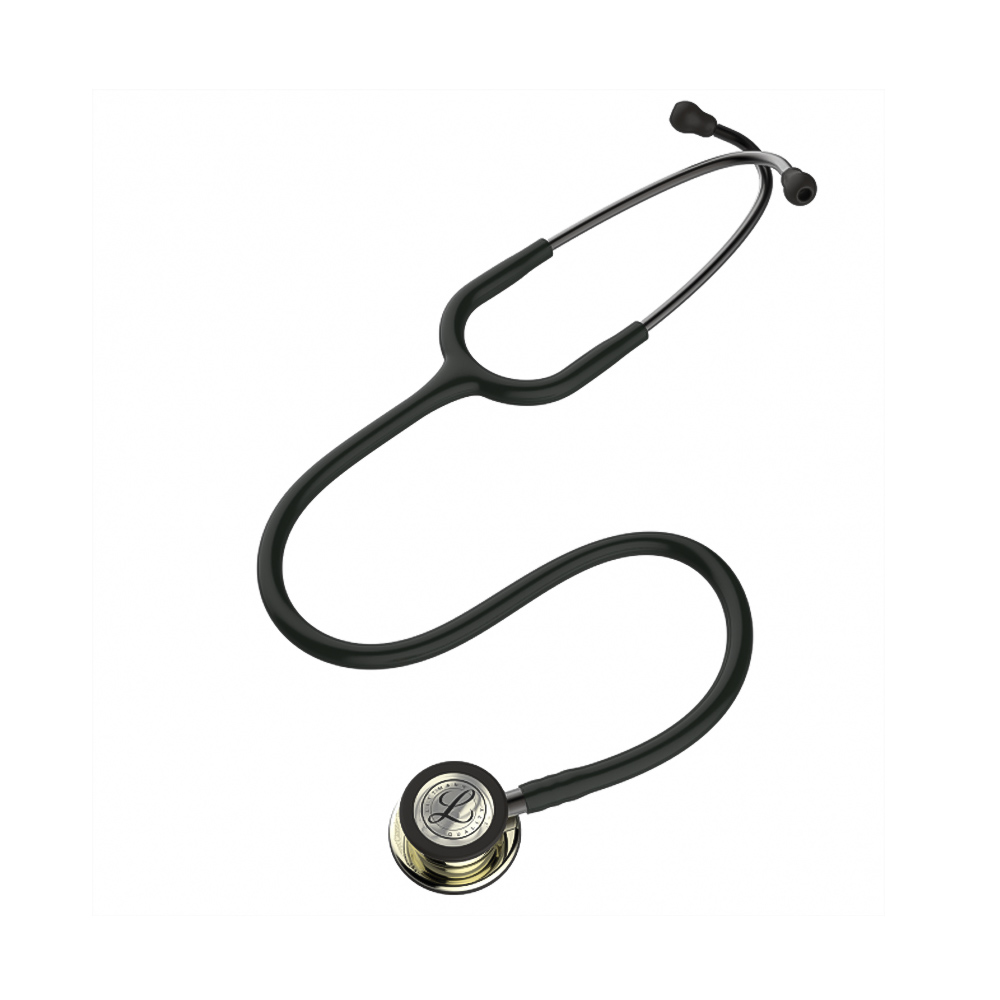 Estetoscópio Littmann Classic Iii Preto Champanhe