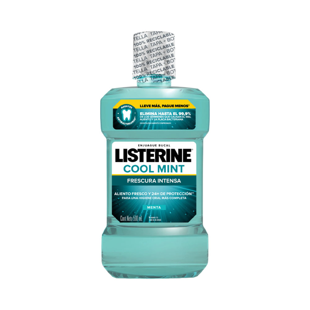Enxaguante Bucal Listerine Cool Mint Hortelã 500ML
