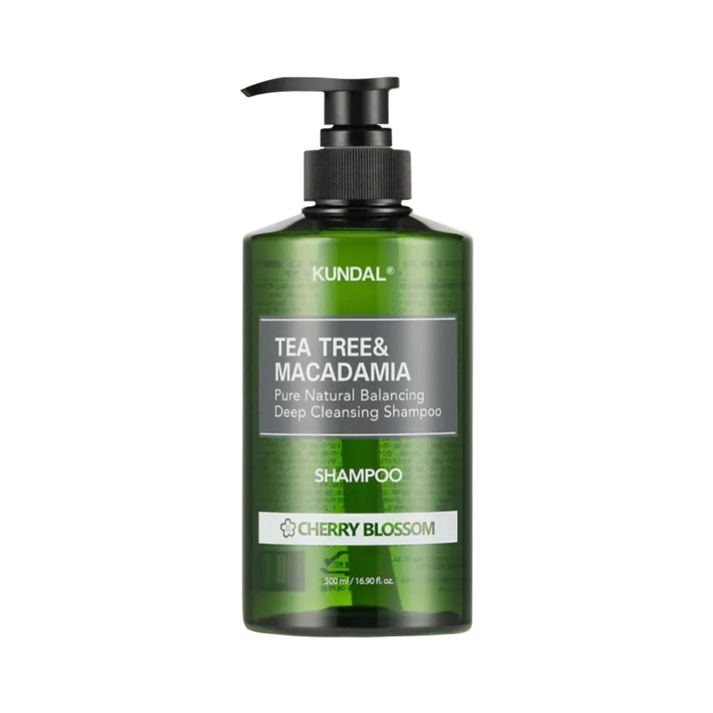 Shampoo Kundal Tea Tree &amp; Macadamia Cherry Blossom 500ML