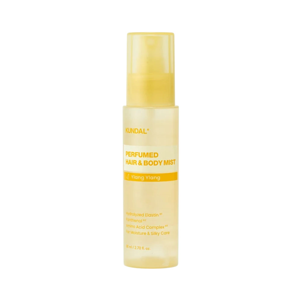 Body Mist Kundal Perfumed Hair &amp; Body Ylang Ylang 80ML