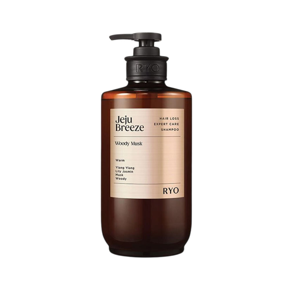 Shampoo Ryo Jeju Breezer Warm Woody Musk 585ML