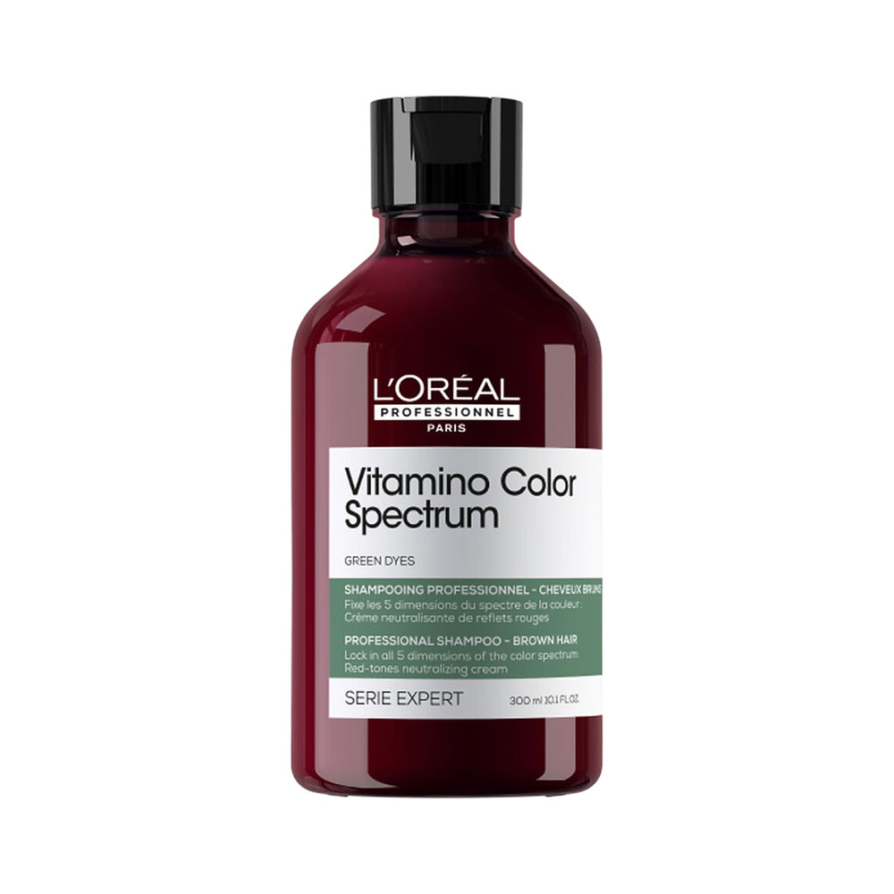 Shampoo L'oréal Serie Expert Vitamino Color Spectrum Green Dyes 300ML
