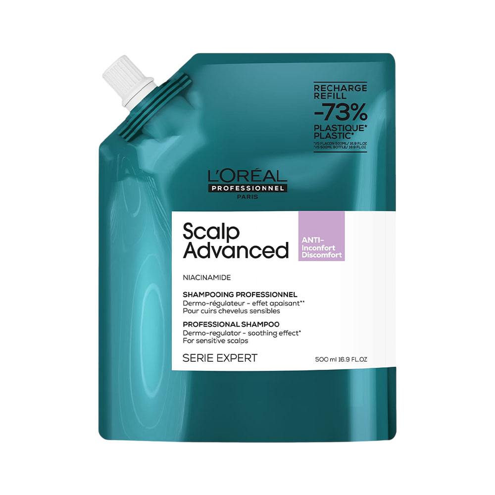 Shampoo L'oréal Serie Expert Scalp Advanced Anti-discomfort Refill 500ML