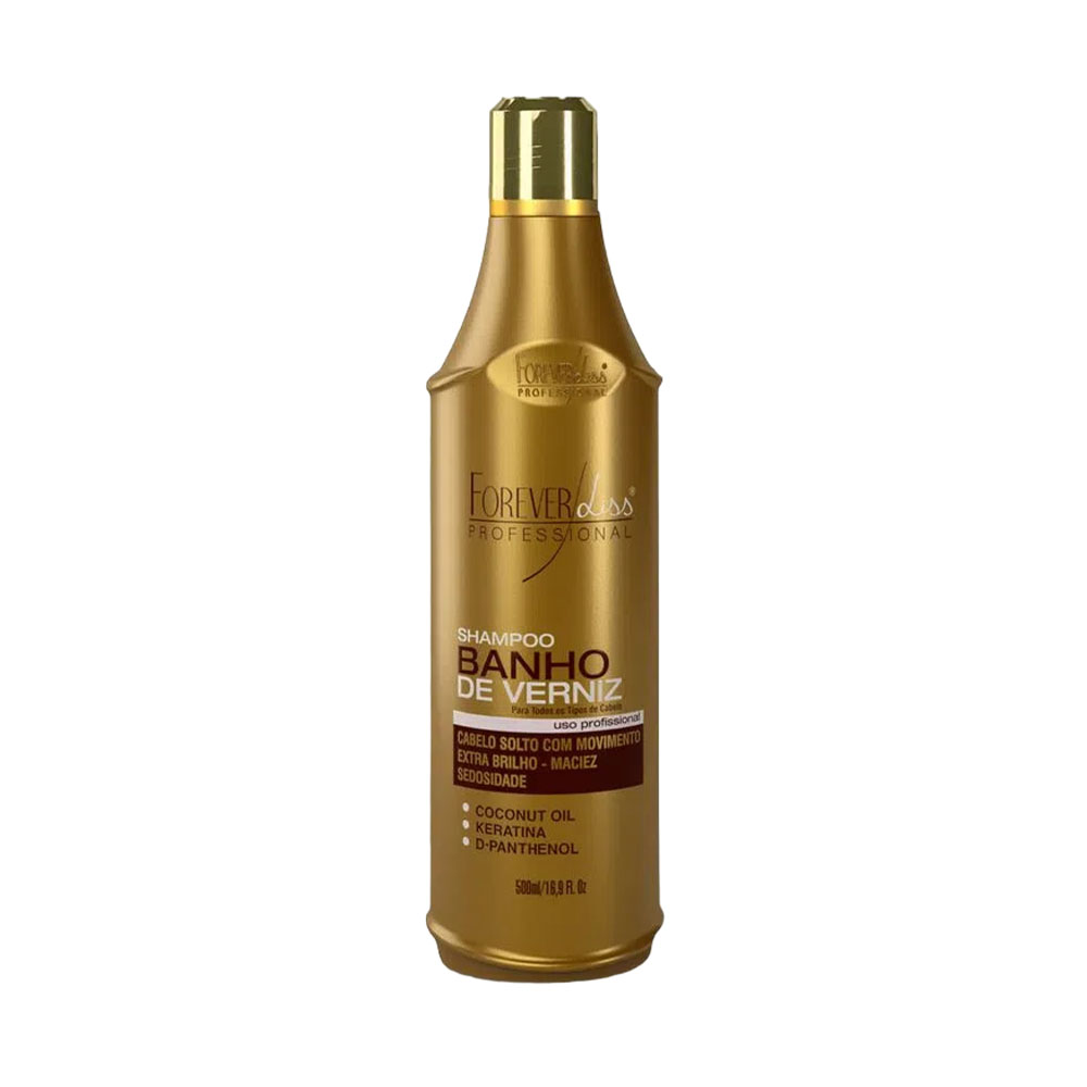Shampoo Forever Liss Banho de Verniz 500ML