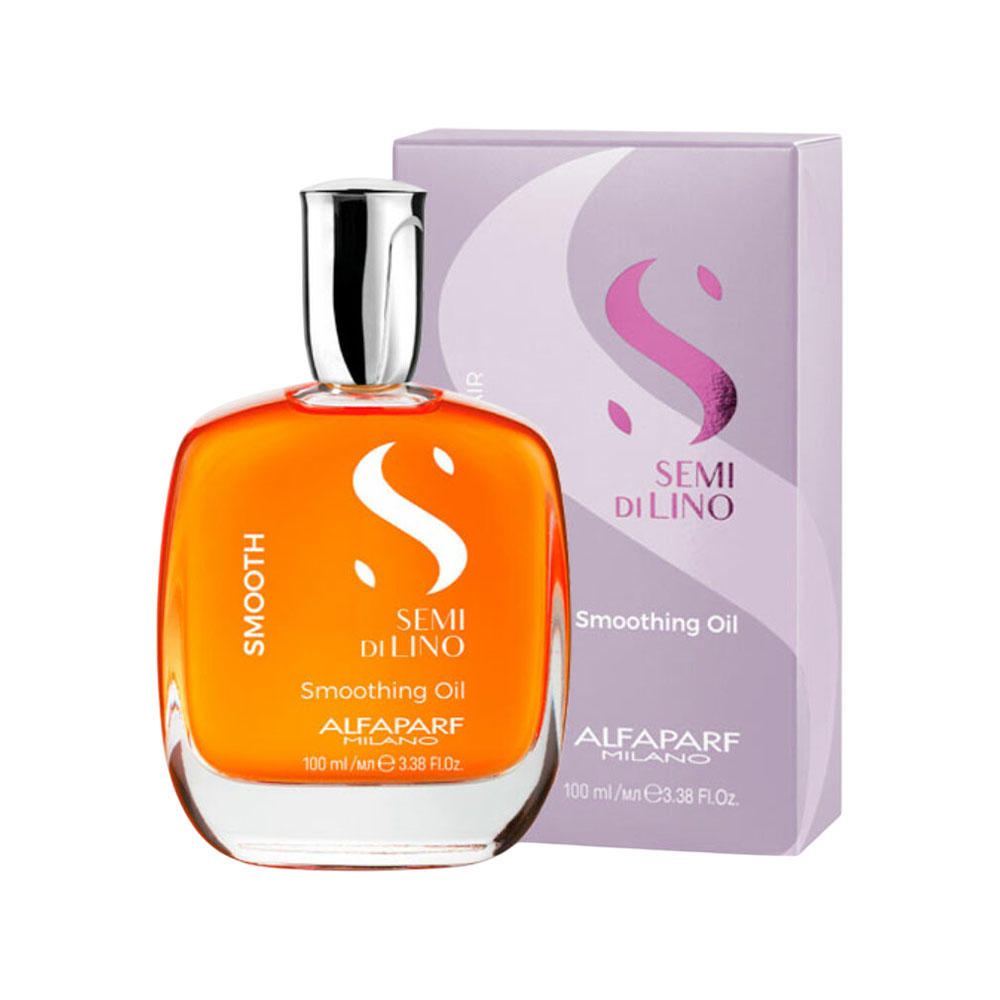 Óleo Capilar Alfaparf Semi DI Lino Smooth Rebel Smoothing 100ML