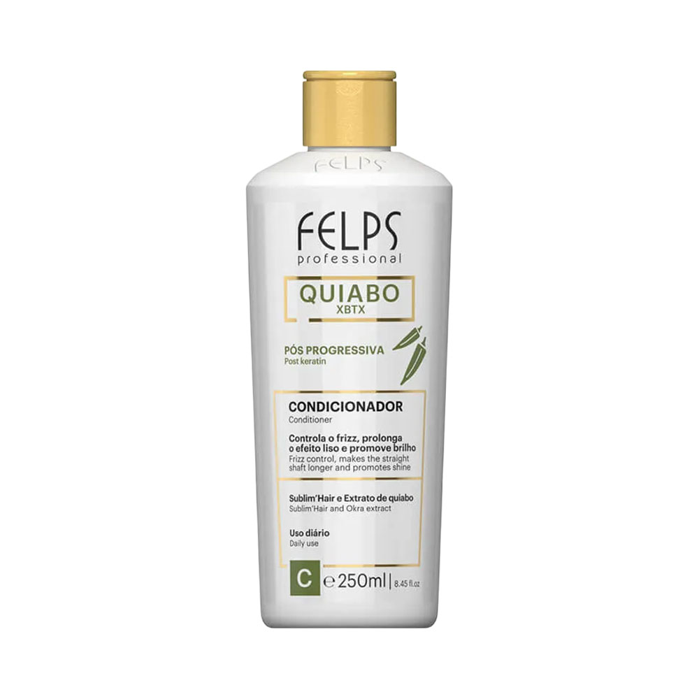Condicionador Felps Quiabo Xbtx Pós Progressiva 250ML