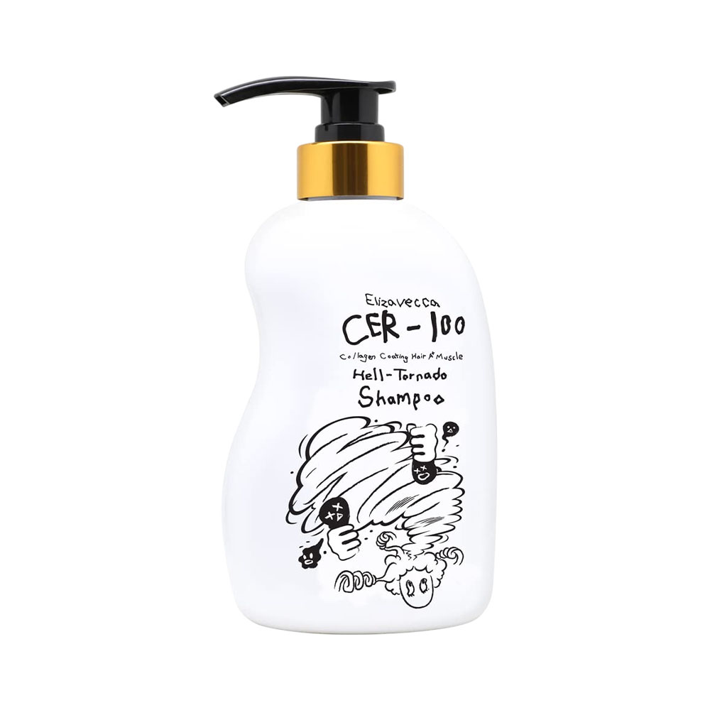 Shampoo Elizavecca CER-100 Collagen Coating Hair Muscle Hell-tornado 500ML