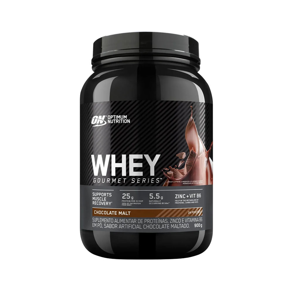 Suplemento Optimum Nutrition Whey Gourmet Series Latan Chocolate Malt 900GR