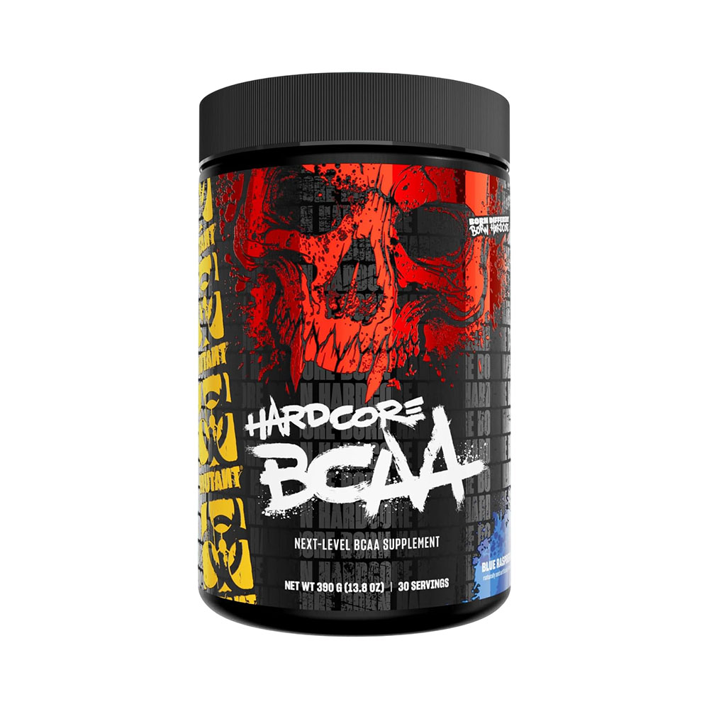 Suplemento Mutant Hardcore Bcaa Blue Raspberry 390GR