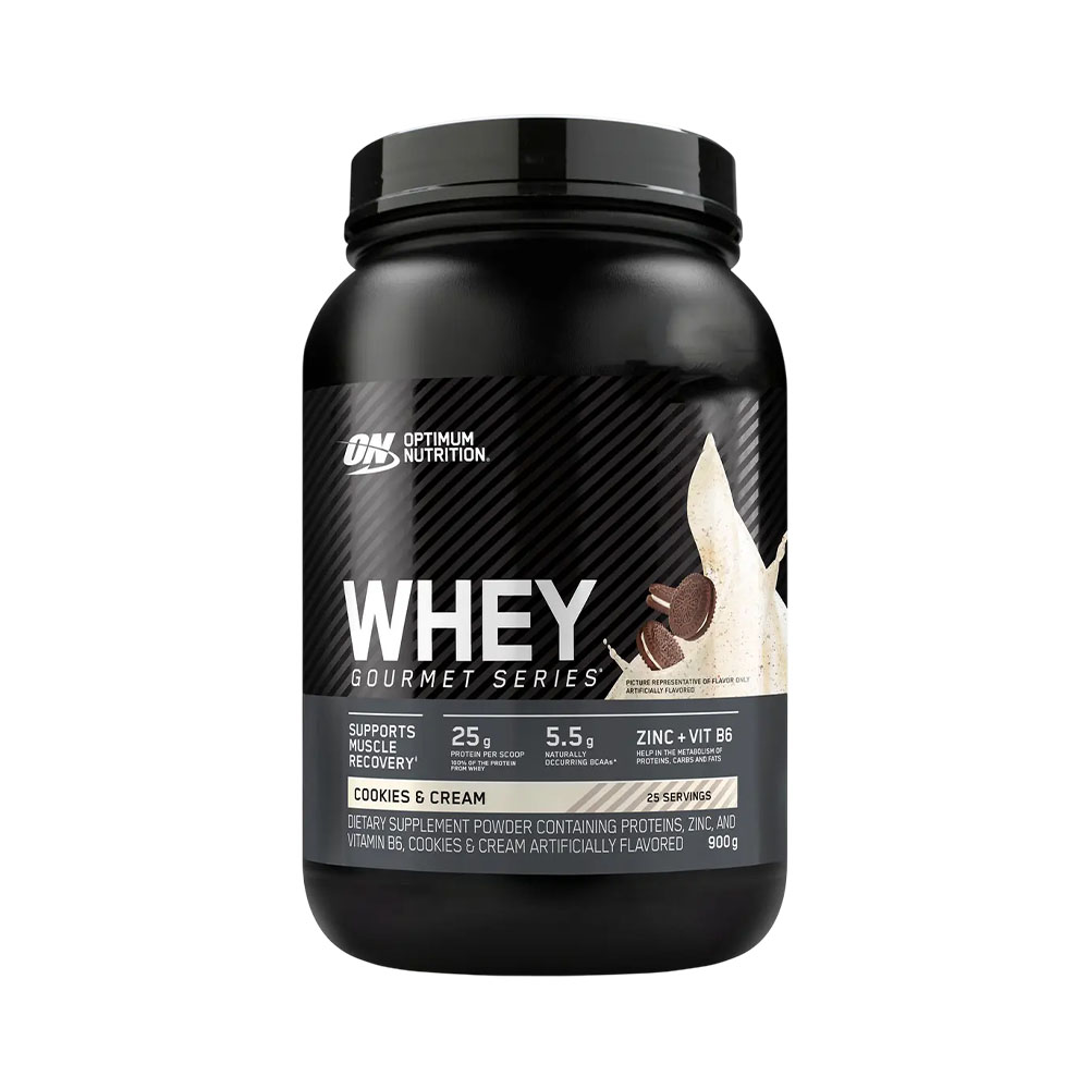 Suplemento Optimum Nutrition Whey Gourmet Series Latan Cookies & Cream 900GR