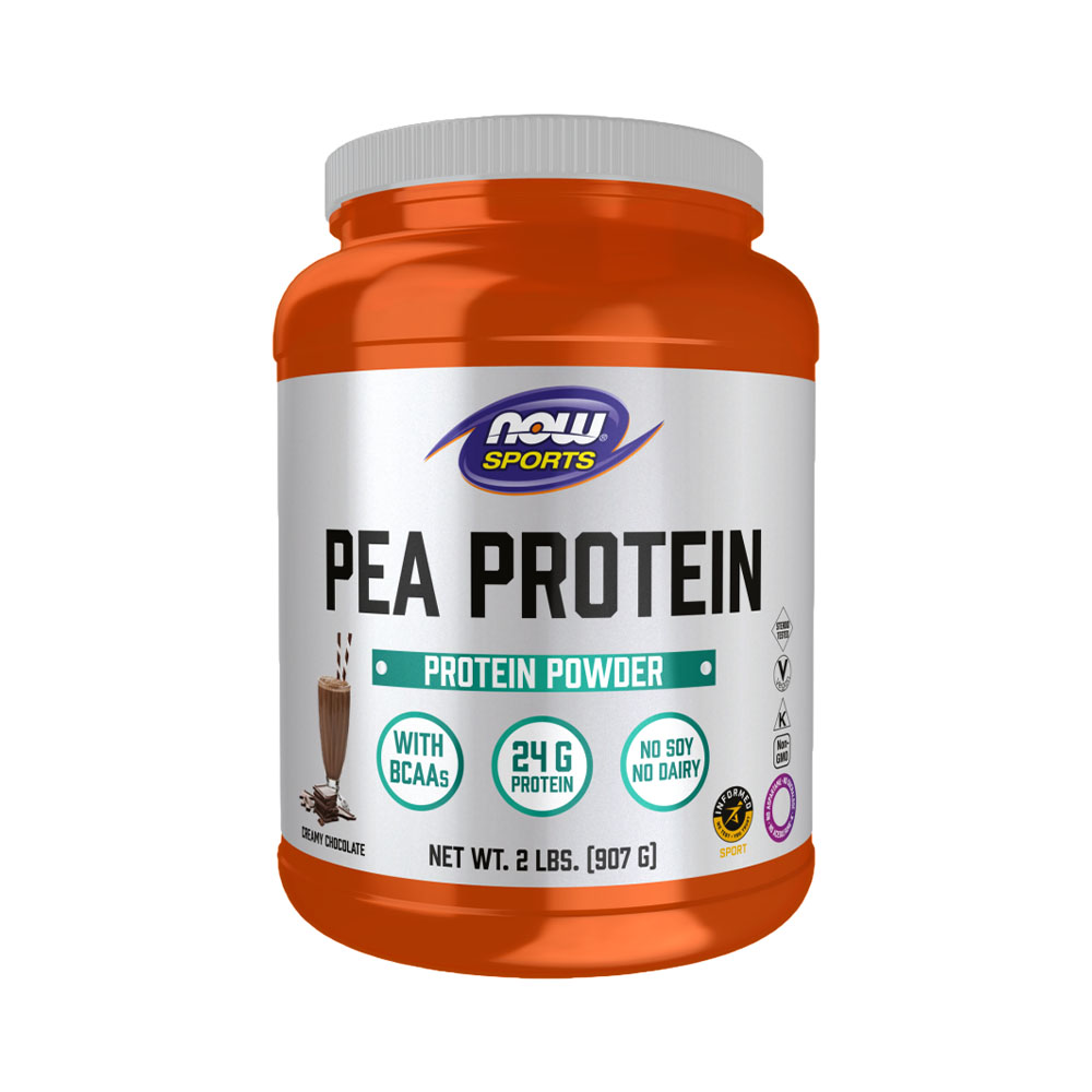 Suplemento Now Pea Protein Creamy Chocolate 907GR