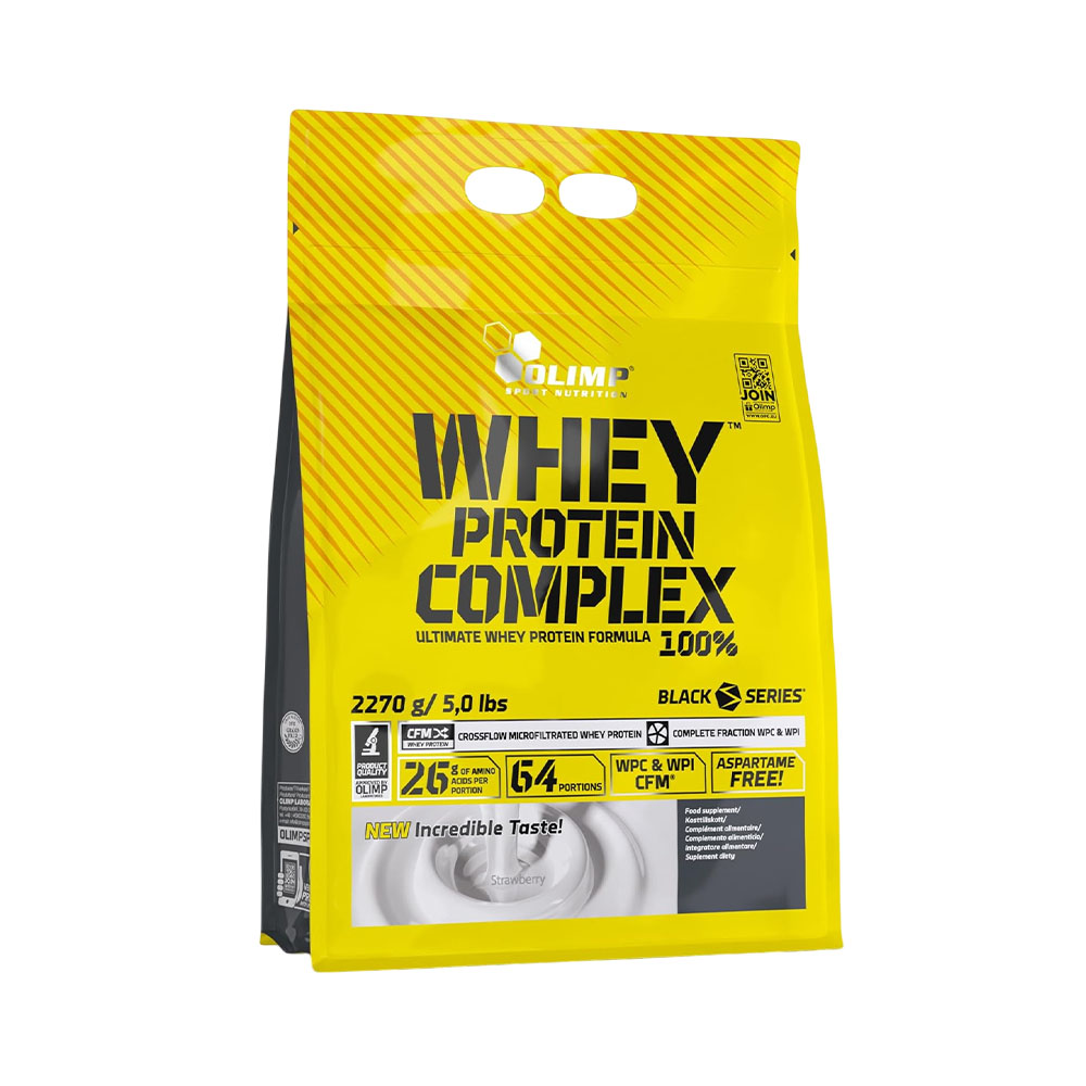 Suplemento Olimp Sport Nutrition Whey Protein Complex 100% Strawberry 2270GR