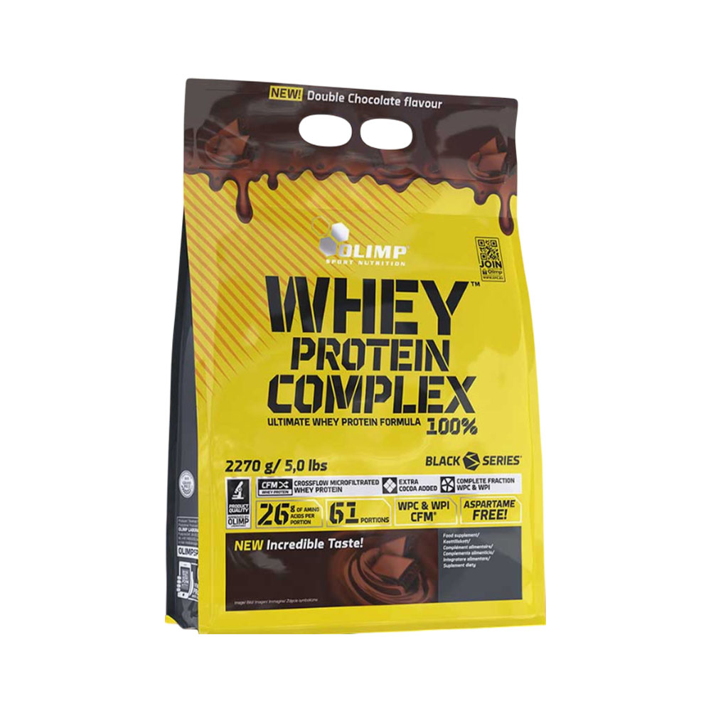 Suplemento Olimp Sport Nutrition Whey Protein Complex 100% Double Chocolate 2270GR