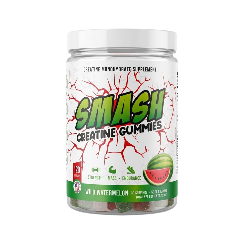 Suplemento Smash Creatine Wild Watermelon 120 Gummies