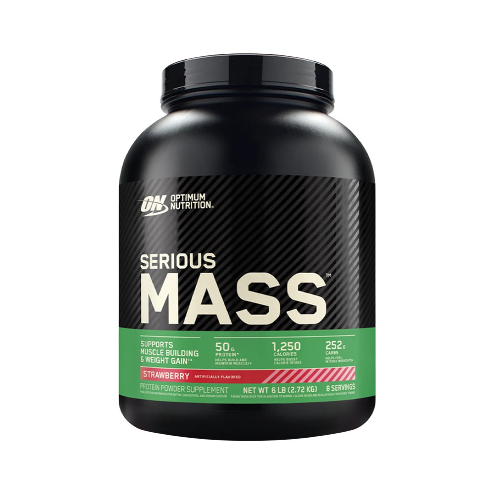Suplemento Optimum Nutrition Serious Mass Strawberry 2.72KG