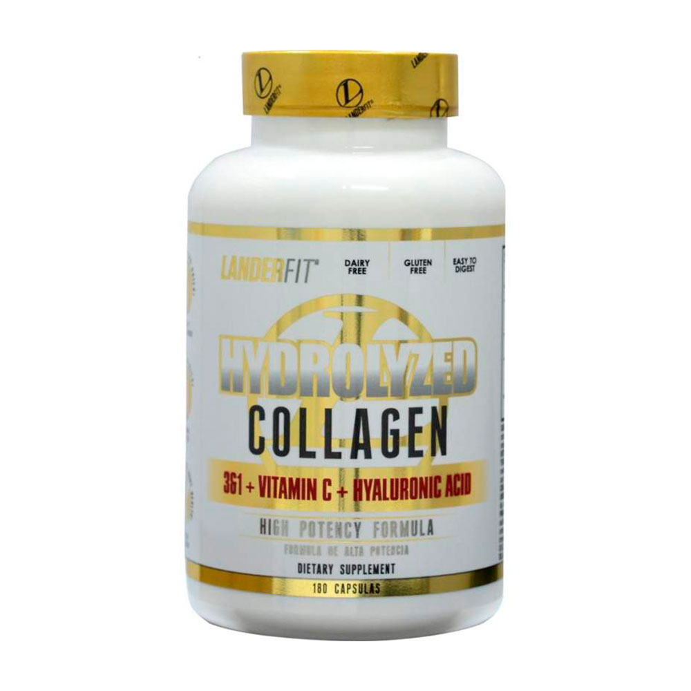 Colágeno Hydrolized Collagen Landerfit 180 Capsulas