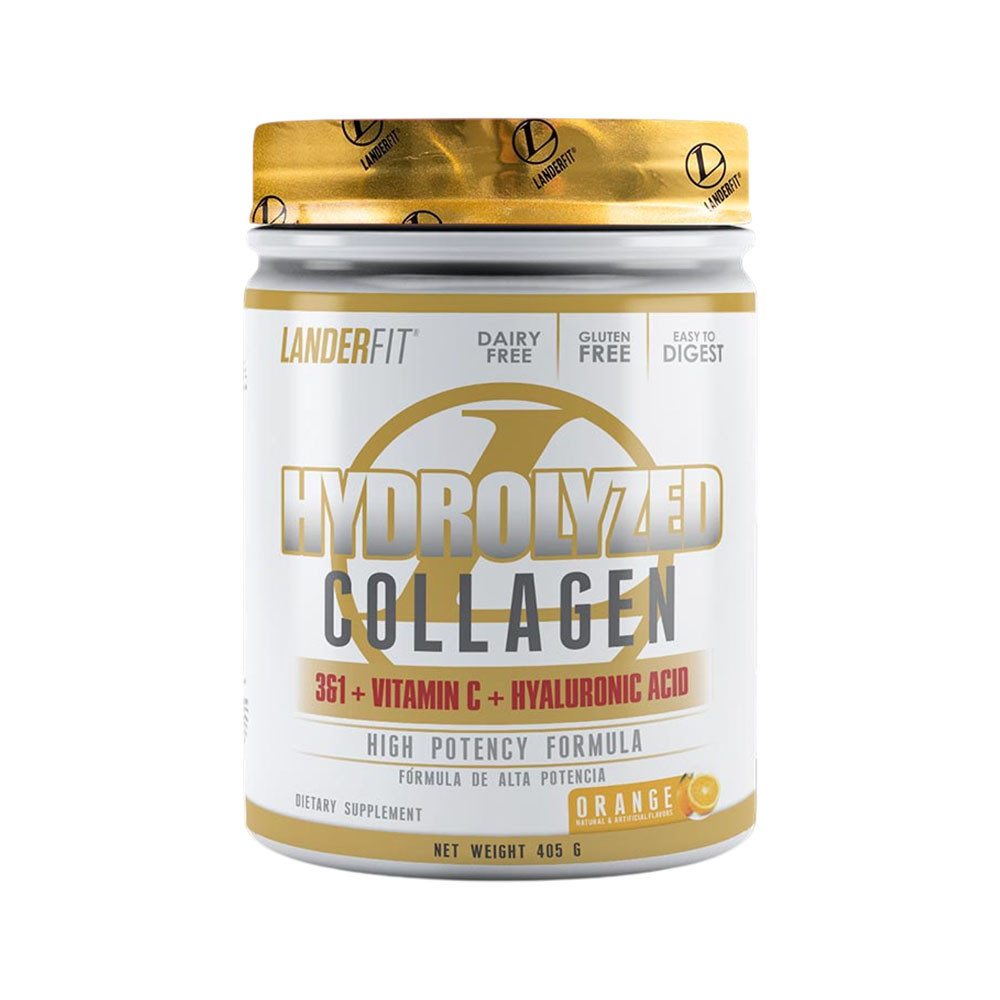 Suplemento Landerfit Hydrolyzed Collagen Orange 405GR