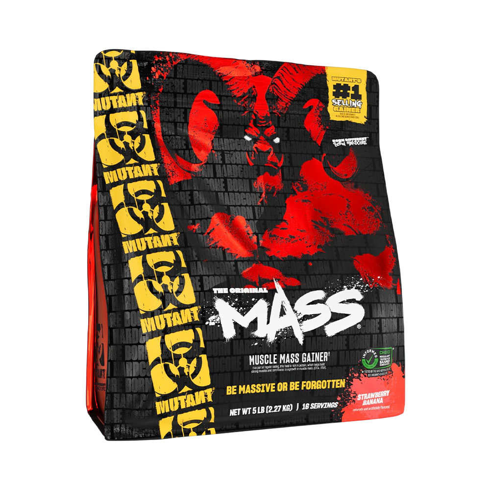 Suplemento Mutant Mass Strawberry Banana 2.27KG