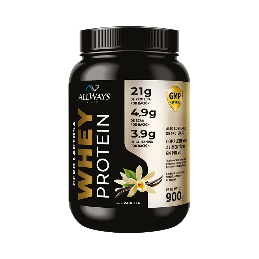 Suplemento Nutricional Allways Health Whey Protein Baunilha 900GR
