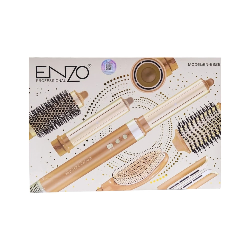 Set Enzo EN-6228 Airwrap 7-IN-1 220V