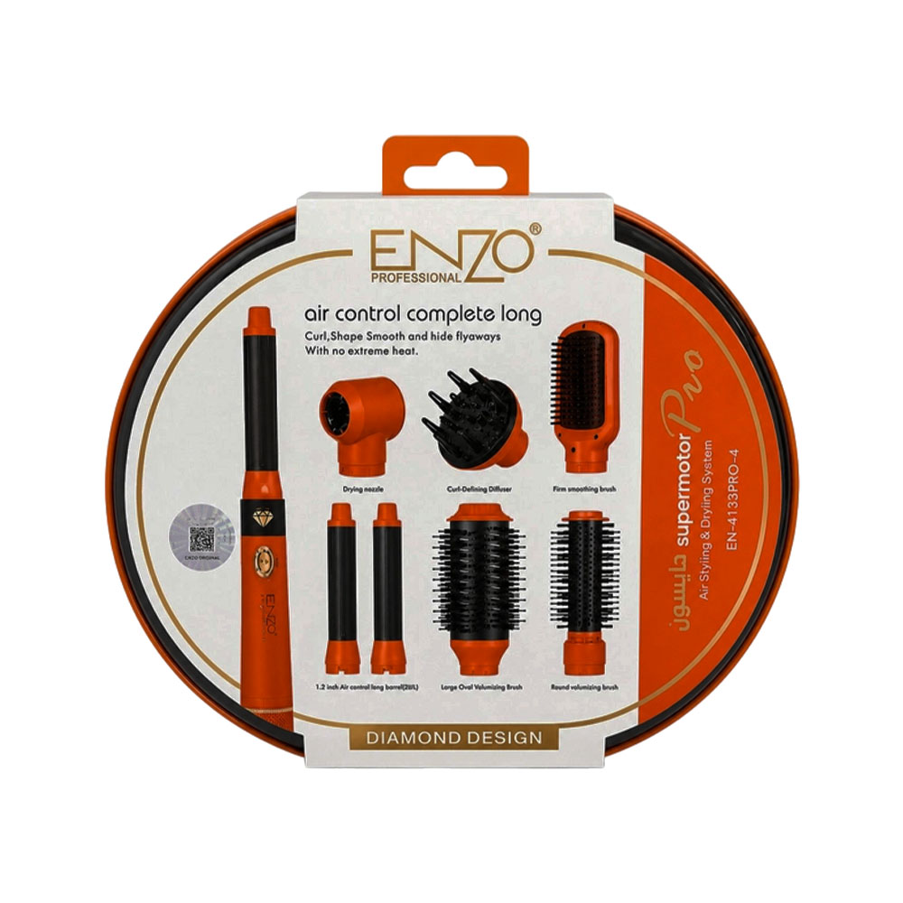 Set Enzo EN-4133PRO-4 AIR Control Complete Long Orange 7-IN-1 220V