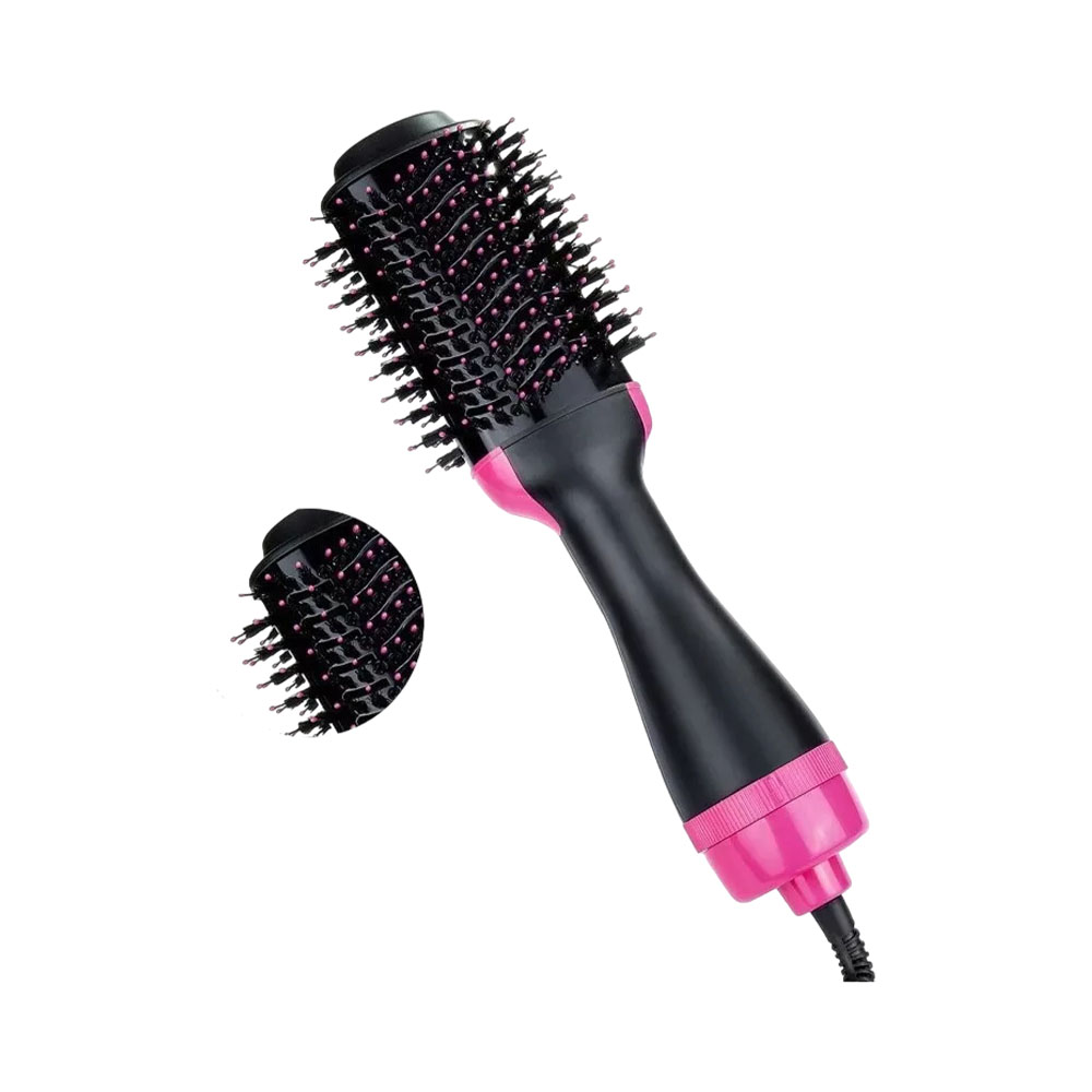 Escova de Secagem Luxor LX0316 Oval 3 em 1 Preto e Rosa 220V
