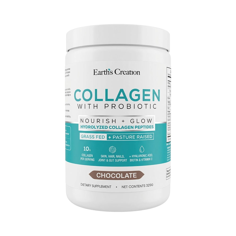 Vitamina Earth's Creation Collagen + Probiotics Chocolate 329GR