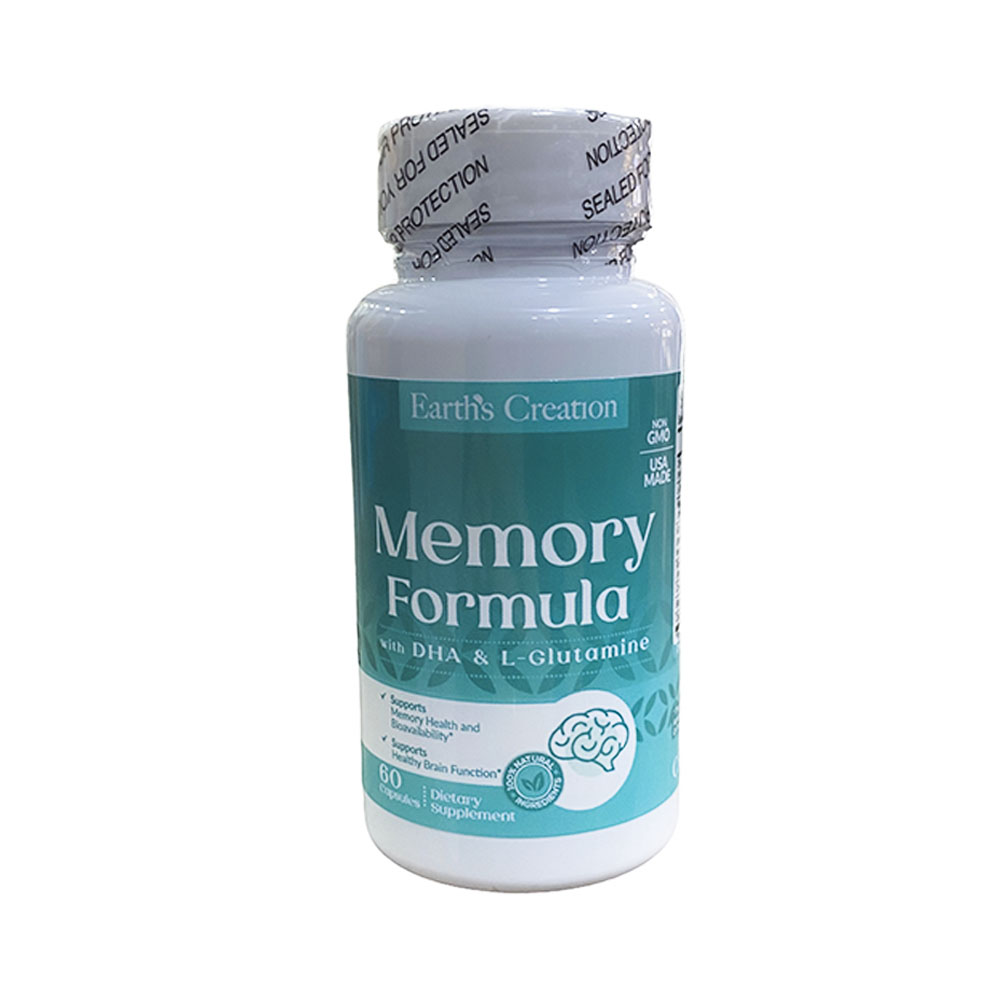 Memory Formula IQ Earth's Creation 60 Capsulas