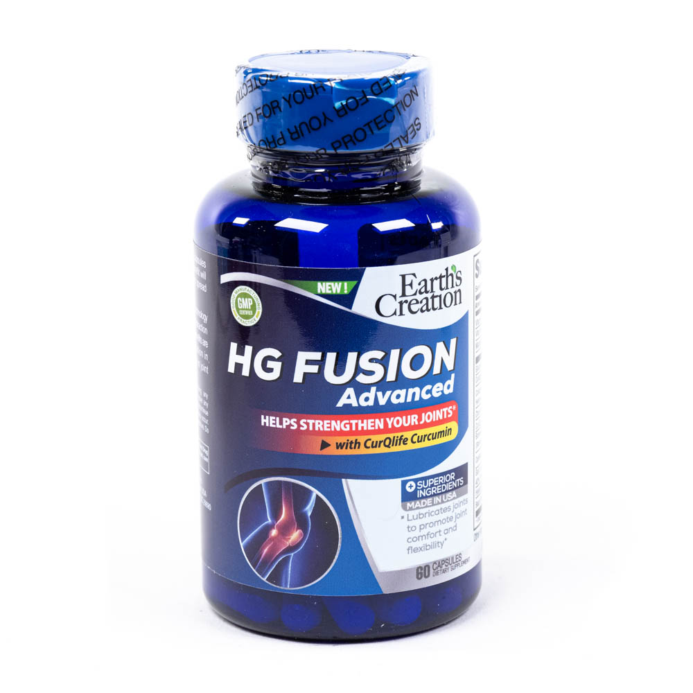 Hg Fusion Earth's Creation Advanced 60 Capsulas