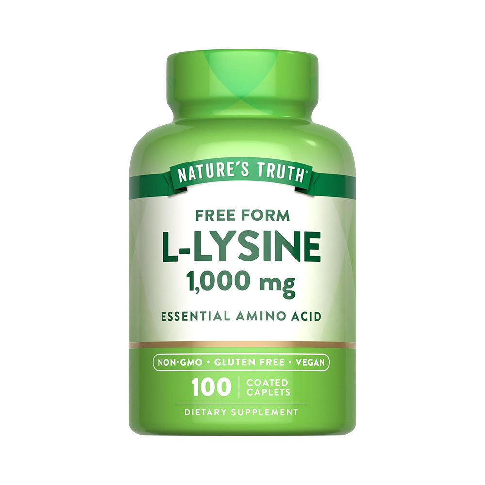 Vitamina Nature's Truth L-lysine 1000MG 100 Tabletas
