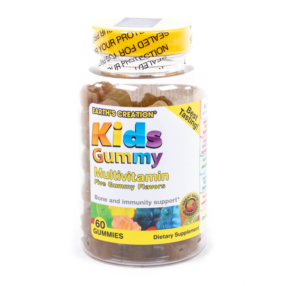 Multivitamin Earth's Creation Kids 60 Gummies