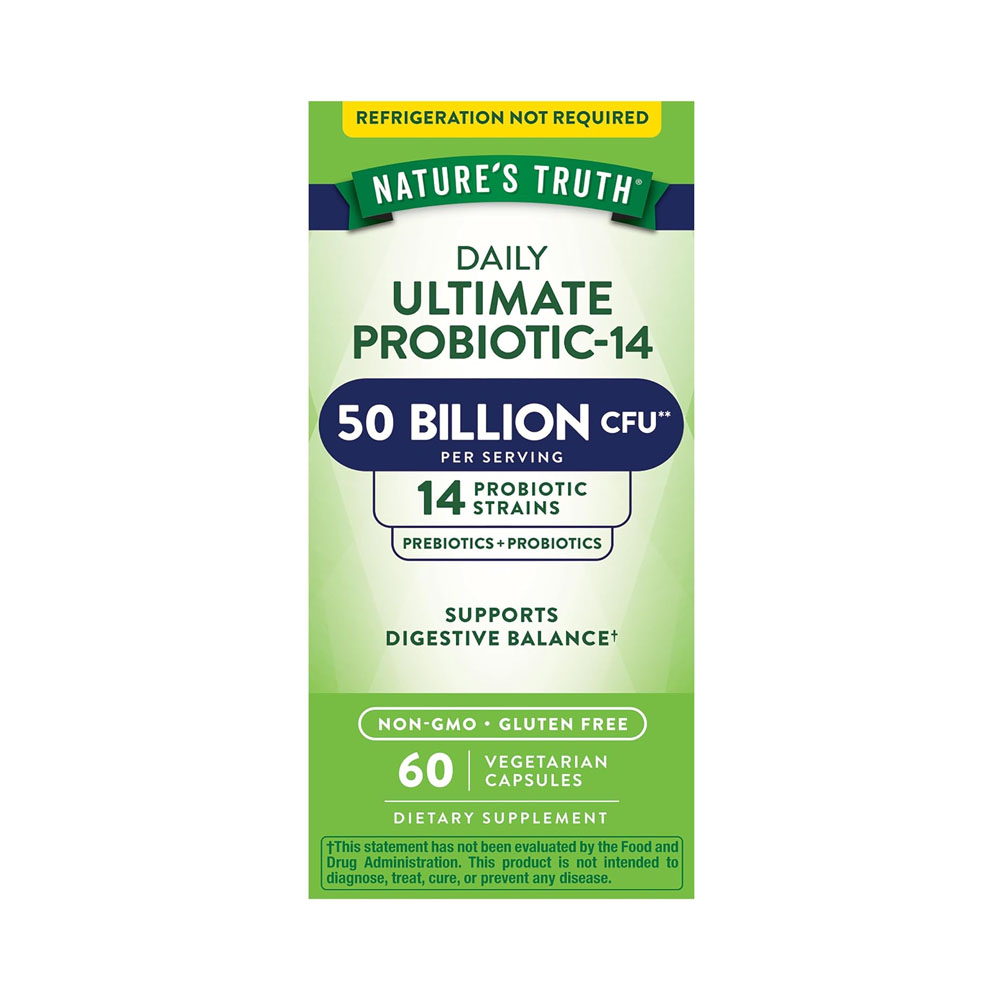Vitamina Nature's Truth Ultimate Probiotic Balance 60 Cápsulas