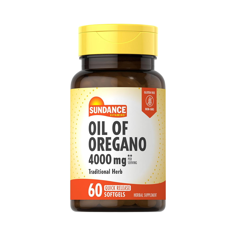 Suplemento Sundance Oil OF Oregano 1500MG 60 Cápsulas