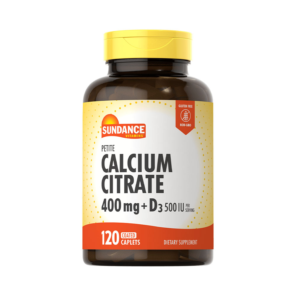 Vitaminas Sundance Calcium Citrate 400MG 120 Cápsulas