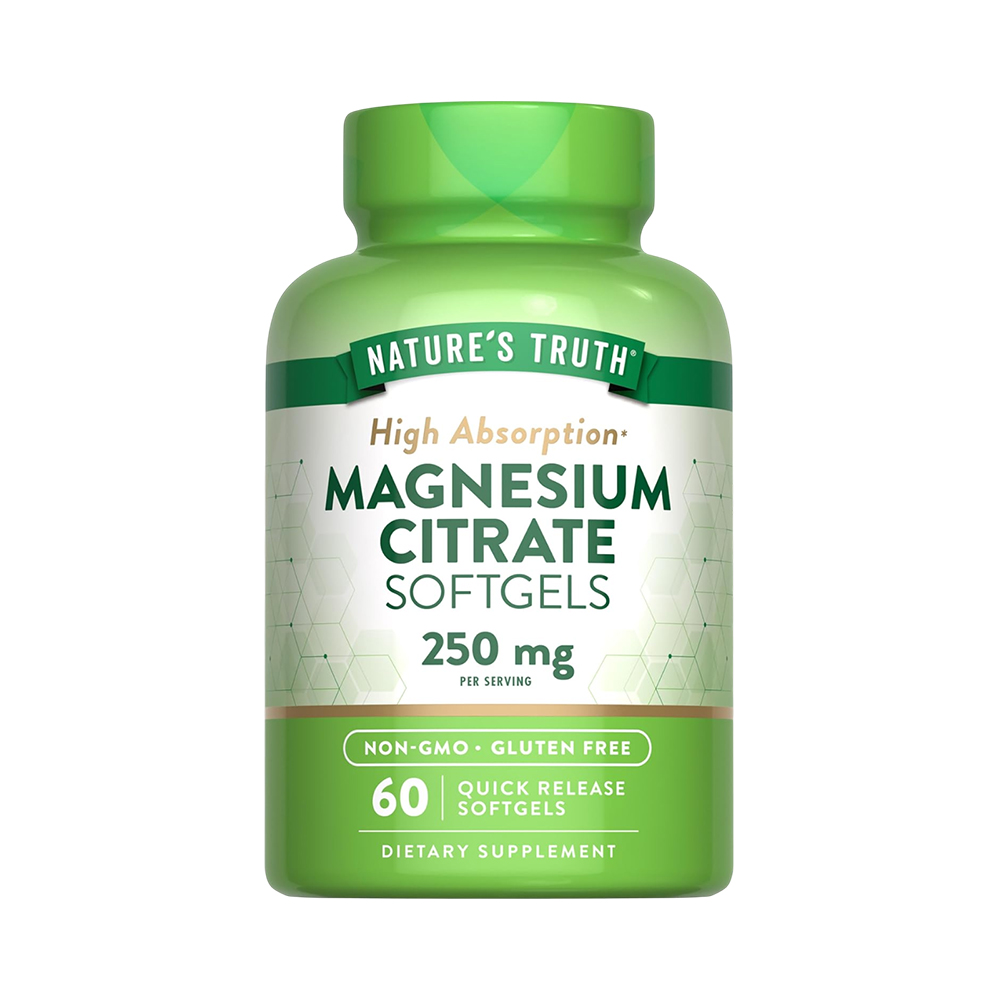 Vitaminas Nature's Truth Magnesium Citrate 60 Cápsulas