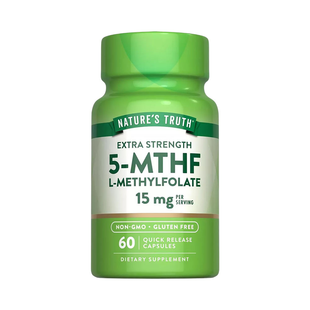 Vitamina Nature's Truth L Methylfolate 15MG 60 Capsulas