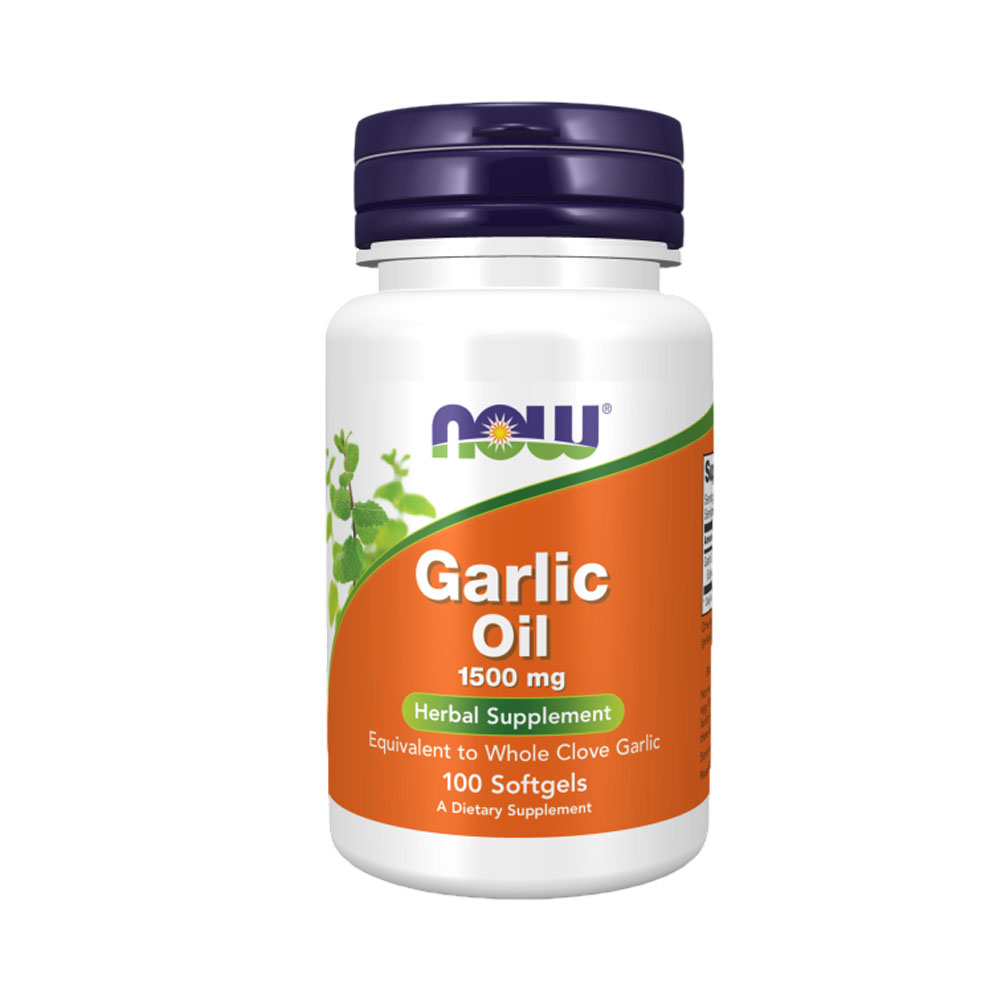 Vitamina Now Garlic Oil 1500MG 100 Capsulas