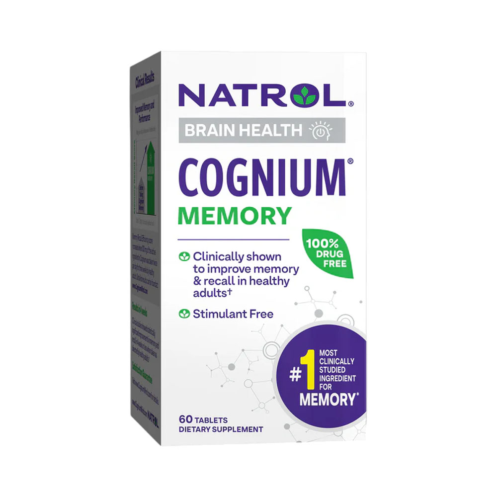 Suplemento Natrol Cognium Memory 60 Comprimidos